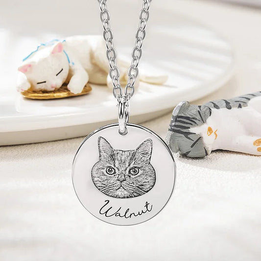 Paw Photo Necklace